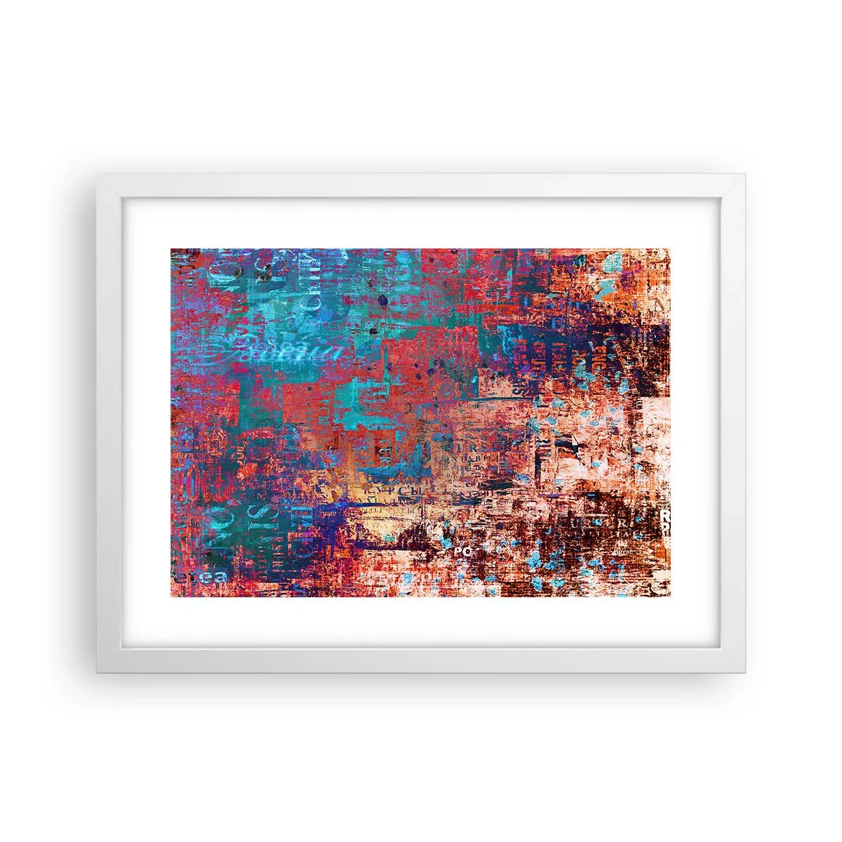 Poster in cornice bianca - Memoria e dimenticanza - 40x30 cm