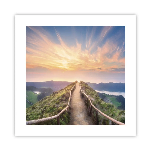 Poster - Vicino al cielo - 40x40 cm