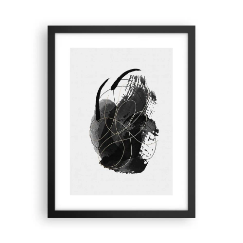 Poster in cornice nera - Nato dal nero - 30x40 cm