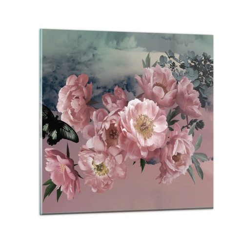 Quadro su vetro - L'apice della romanticità - 70x70 cm