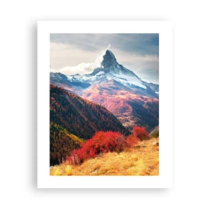 Poster - Autunno alpino - 40x50 cm