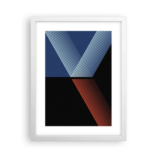 Poster in cornice bianca - Una storia semplice - 30x40 cm
