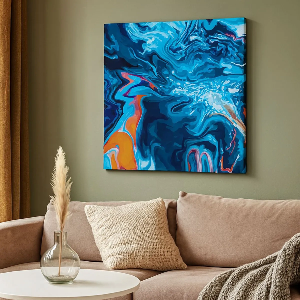 Quadro su tela - Stampe su Tela - Viaggio al centro del cielo - 30x30 cm