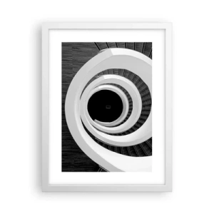 Poster in cornice bianca - Verso l'essenza delle cose - 30x40 cm