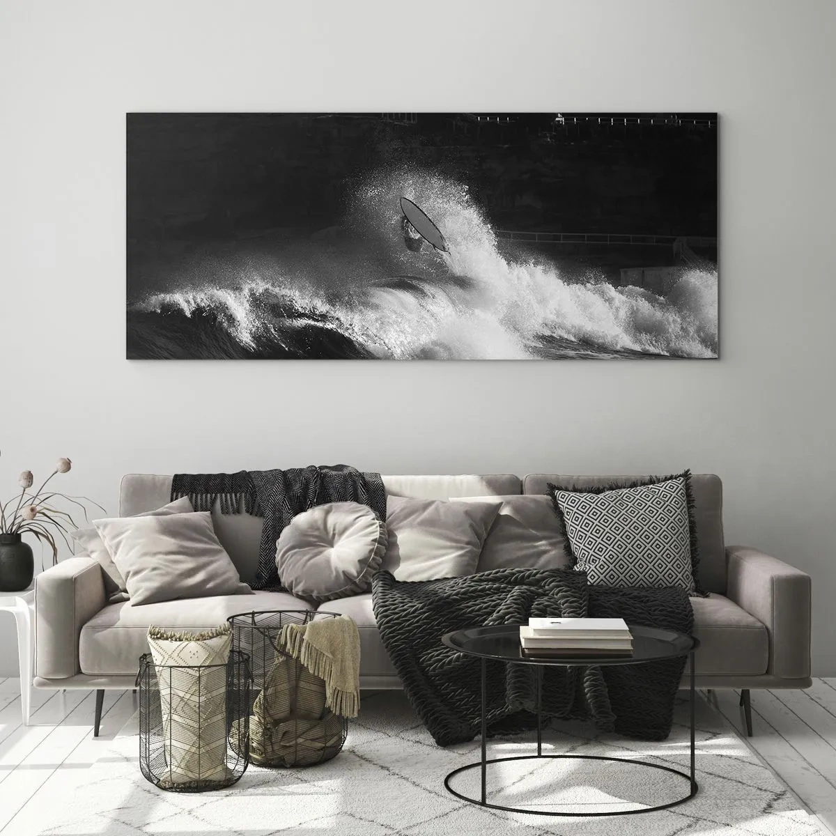 Quadro su vetro - Sfida accettata! - 100x40 cm