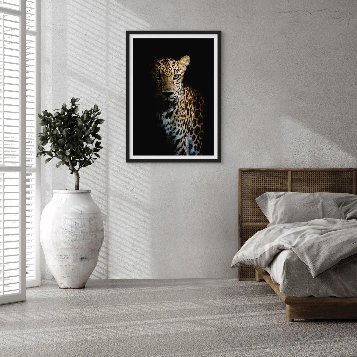 Poster in cornice nera - Bellezza tenebrosa - 40x50 cm