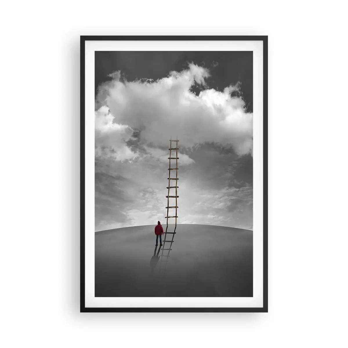 Poster in cornice nera - Tutto è possibile - 61x91 cm