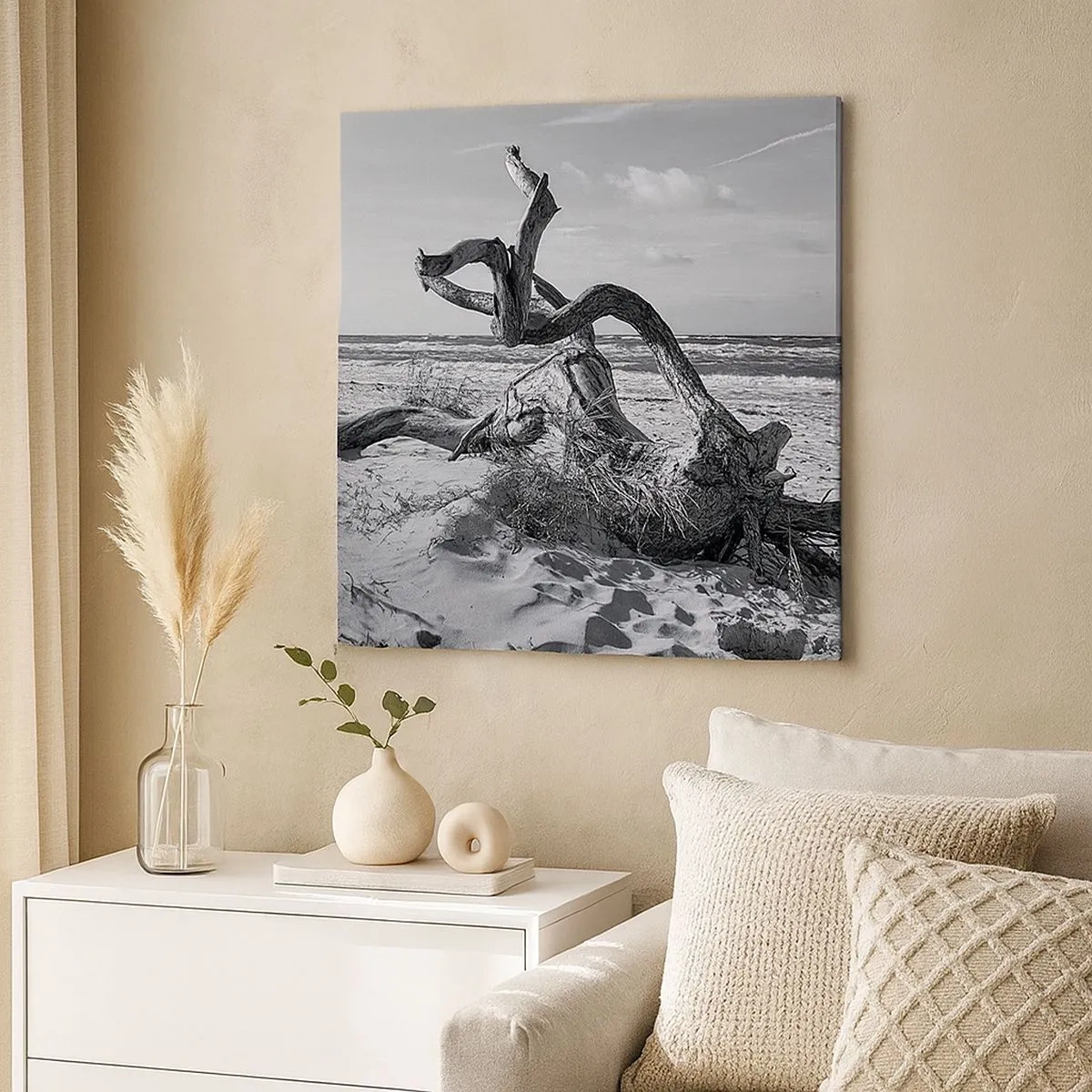 Quadro su tela - Stampe su Tela - Scolpito dal mare - 30x30 cm