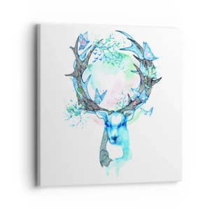 Quadro su tela - Stampe su Tela - La forza e la delicatezza della natura - 30x30 cm