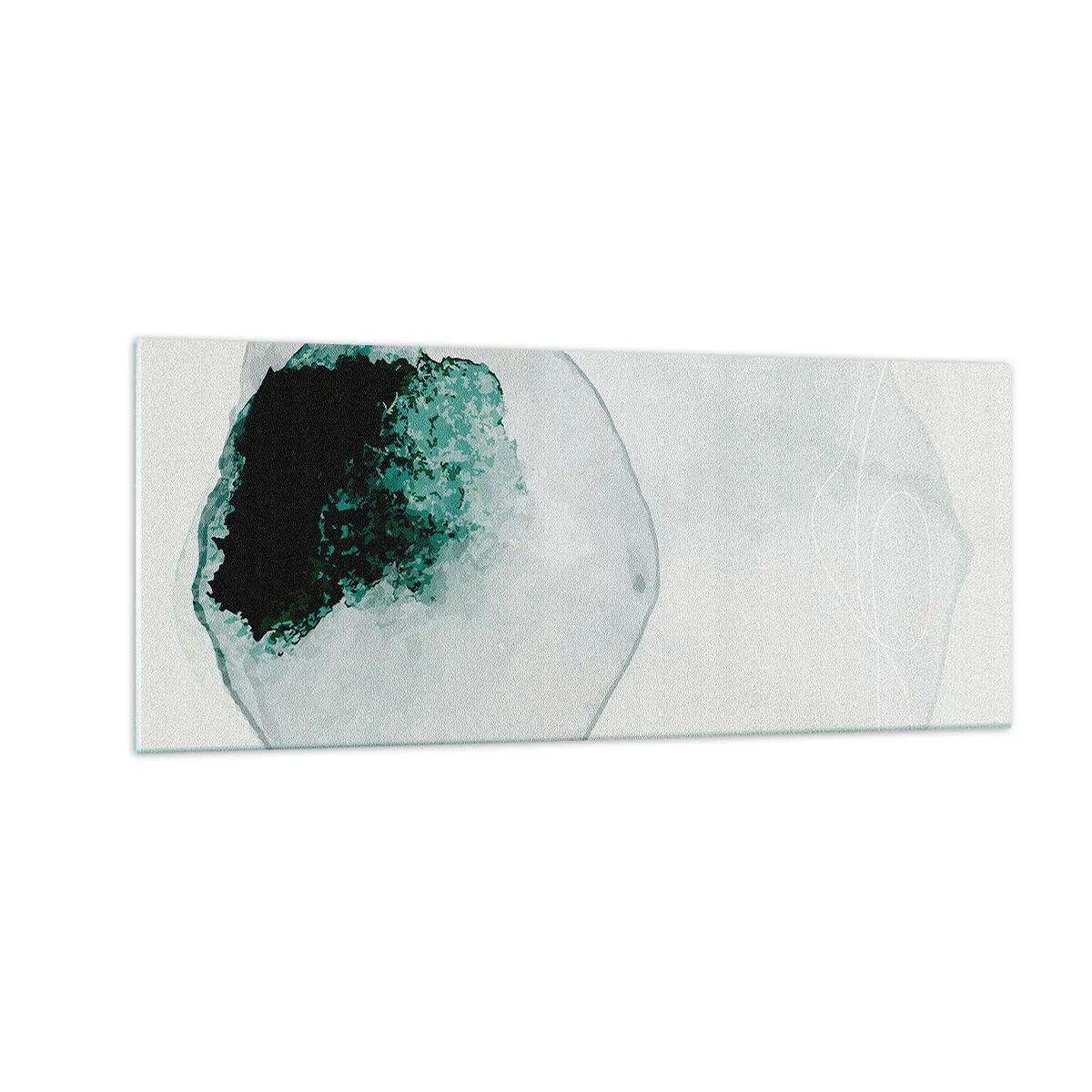 Quadro su vetro - In una goccia d'acqua - 100x40 cm