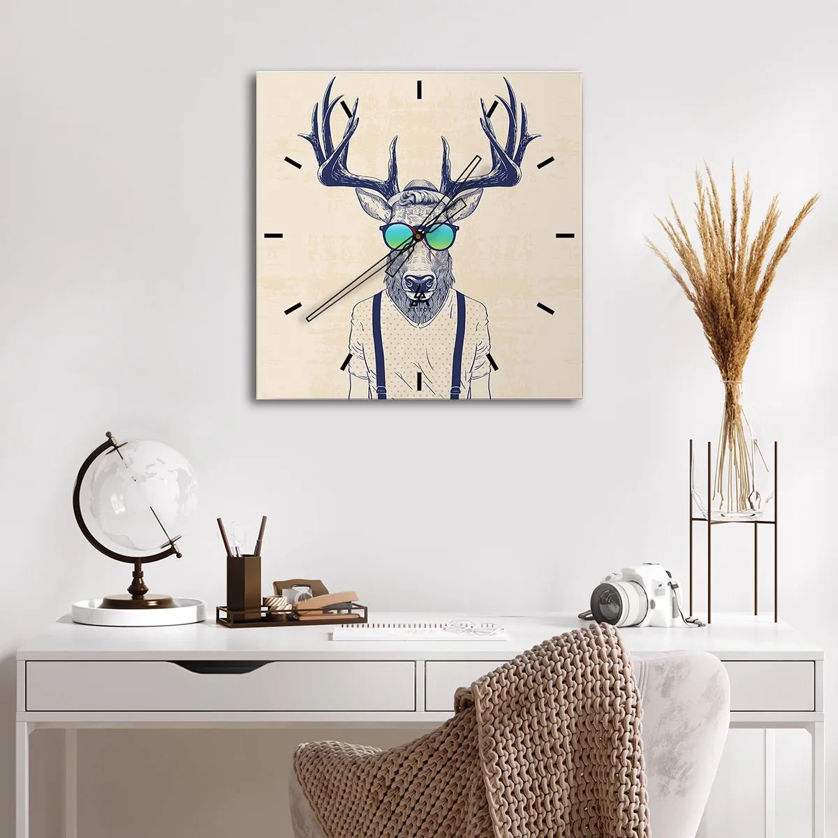 Orologio da parete - Orologio in Vetro - E chi ti aspettavi? - 40x40 cm