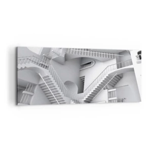 Quadro su tela - Stampe su Tela - Il paradosso dello spazio - 100x40 cm