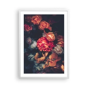 Poster in cornice bianca - Come i maestri olandesi - 50x70 cm