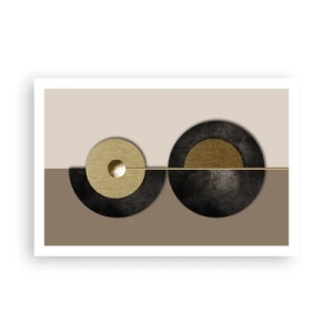 Poster - Variazioni attorno al cerchio - 91x61 cm
