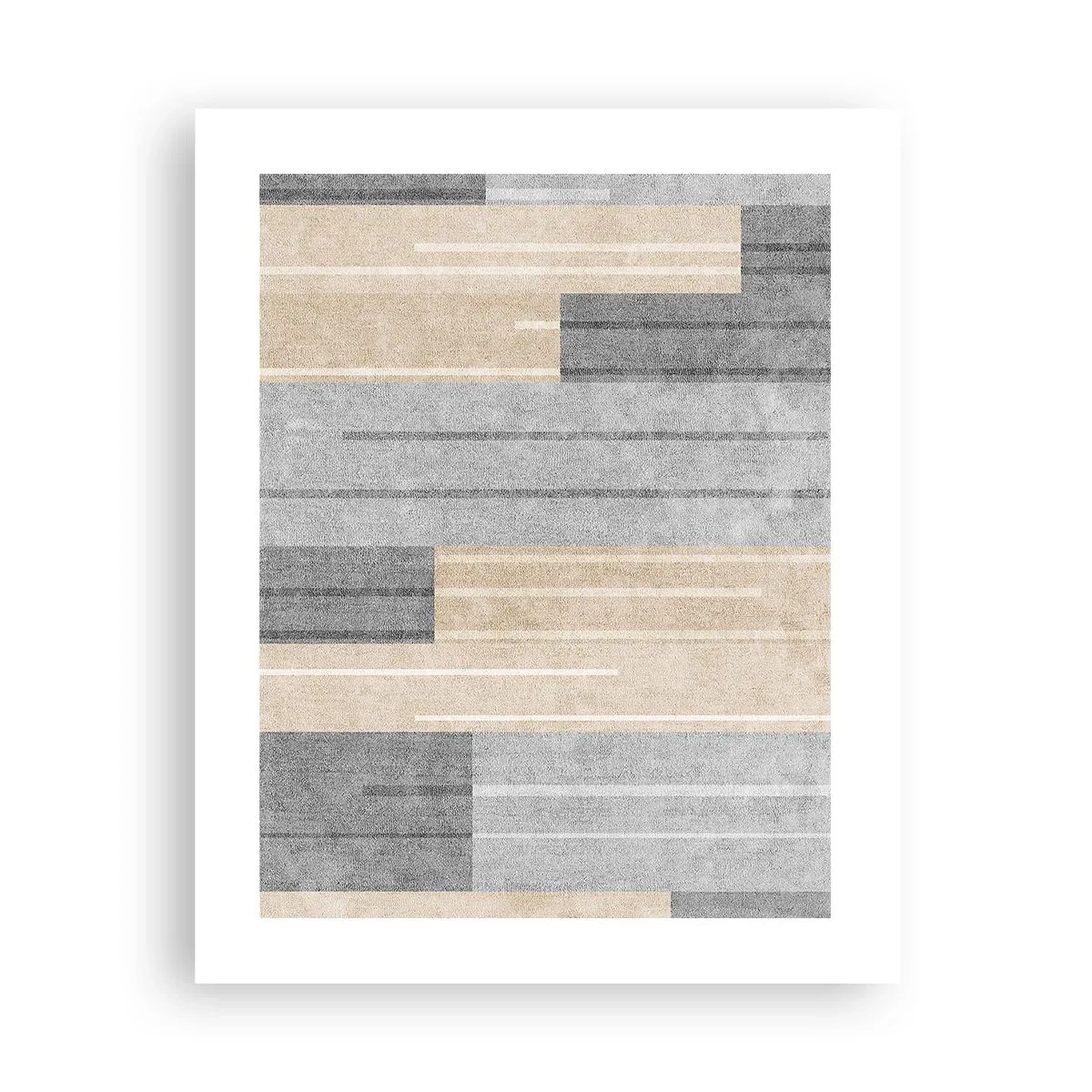 Poster - Composizione: rigare dritto - 40x50 cm