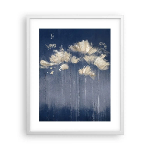 Poster in cornice bianca - Come petali al vento - 40x50 cm