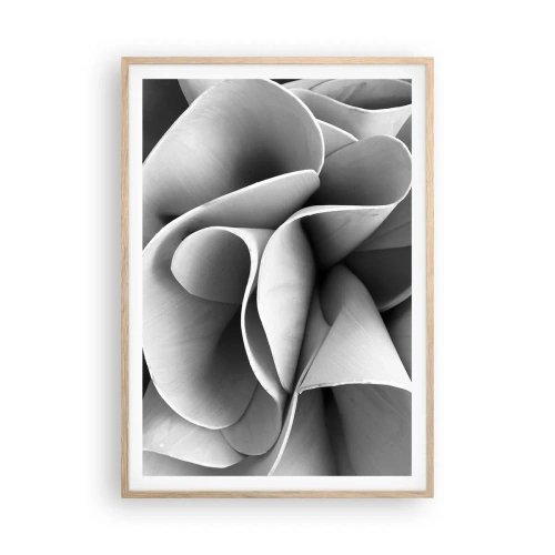 Poster in cornice rovere chiaro - Avviene nello spazio - 70x100 cm