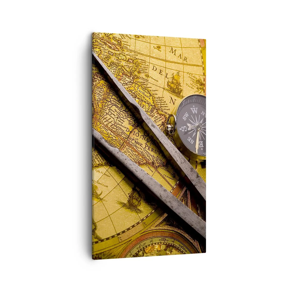 Quadro su tela - Stampe su Tela - Dove sono questi tesori? - 45x80 cm
