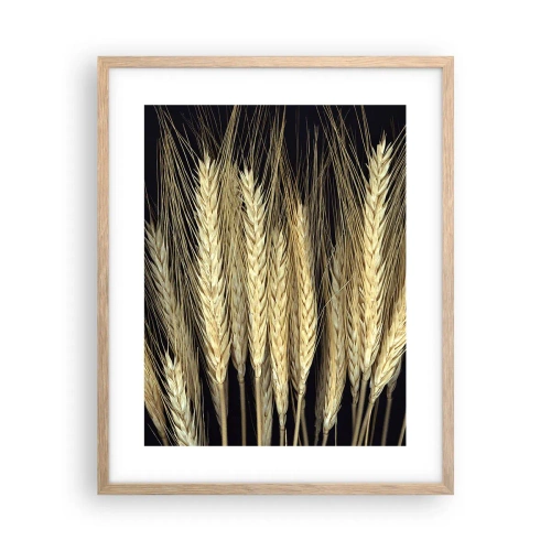 Poster in cornice rovere chiaro - Magia rustica - 40x50 cm