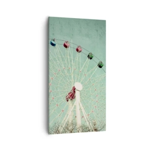 Quadro su tela - Stampe su Tela - Venite a divertirvi - 55x100 cm