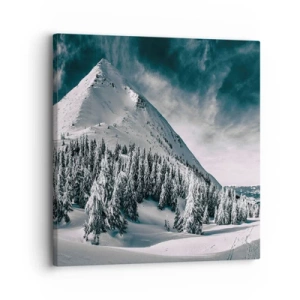 Quadro su tela - Stampe su Tela - Il paese della neve e del ghiaccio - 30x30 cm