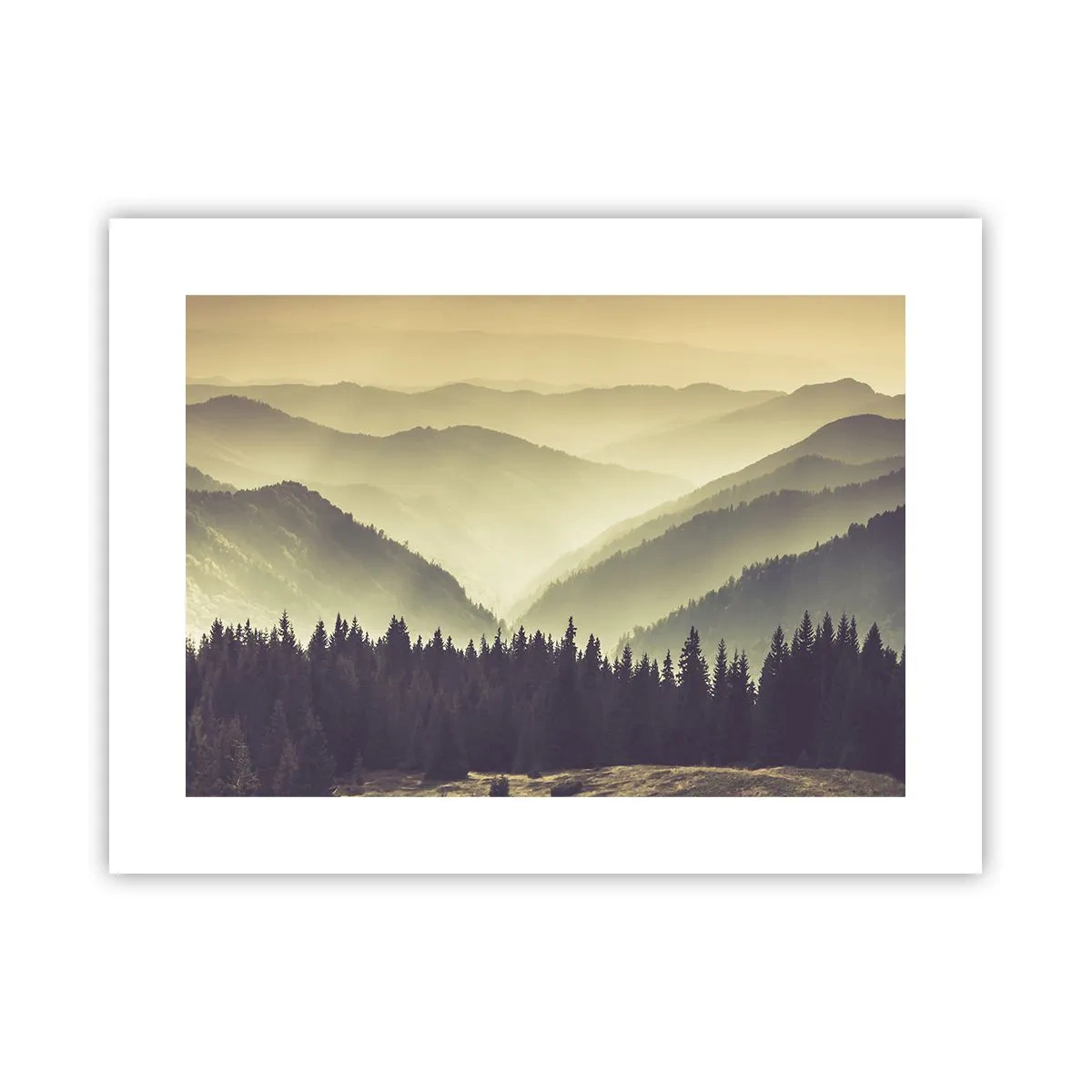 Poster - Dopo sette montagne… - 40x30 cm