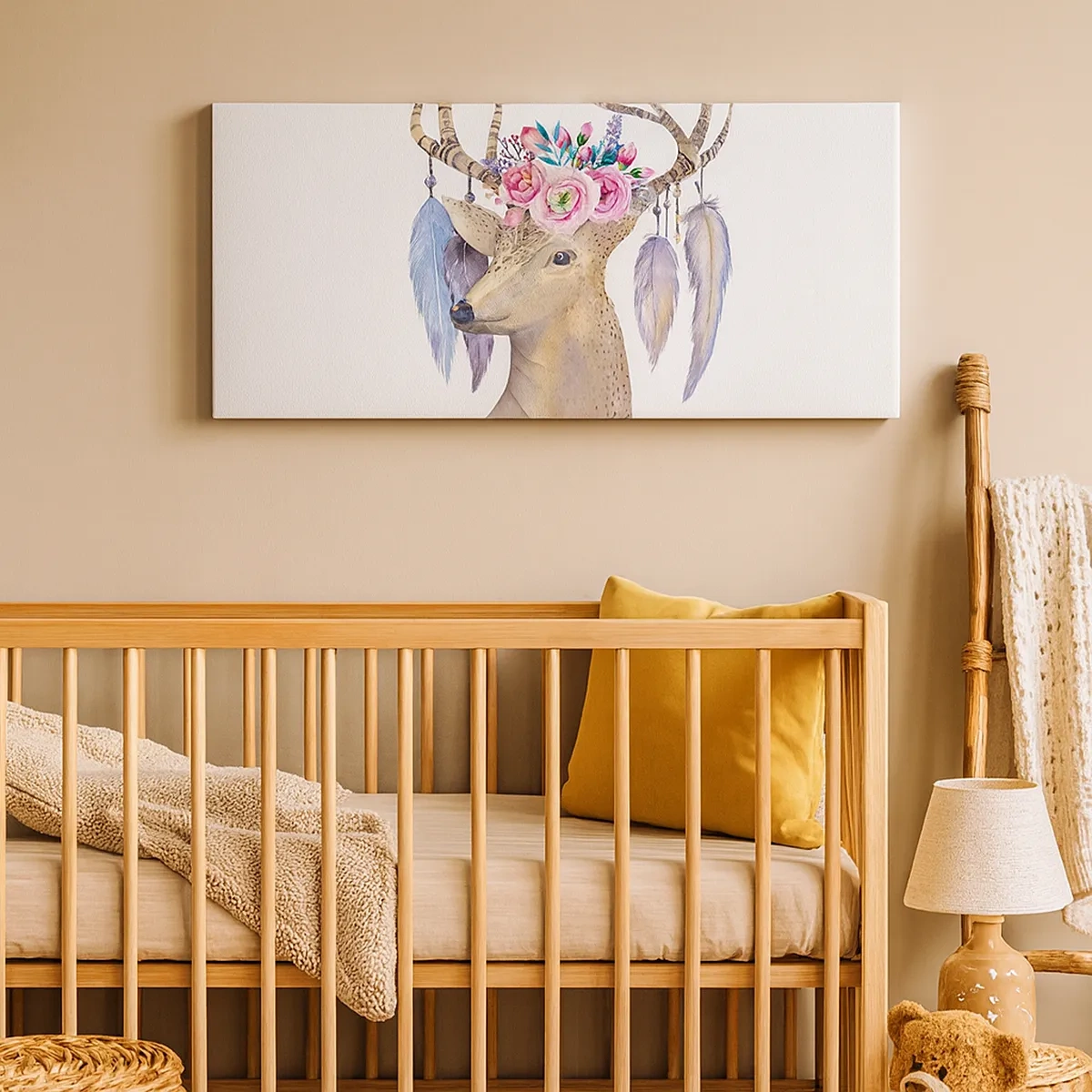 Quadro su tela - Stampe su Tela - Guida delle anime: delicato e innocente - 30x30 cm