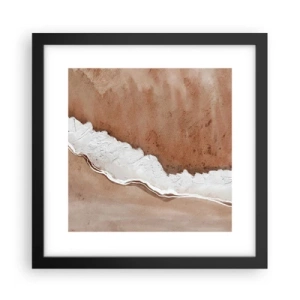 Poster in cornice nera - Nei colori della terra - 30x30 cm