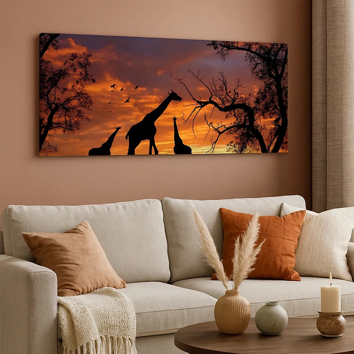 Quadro su tela - Stampe su Tela - Piccola cena tra amici - 30x30 cm