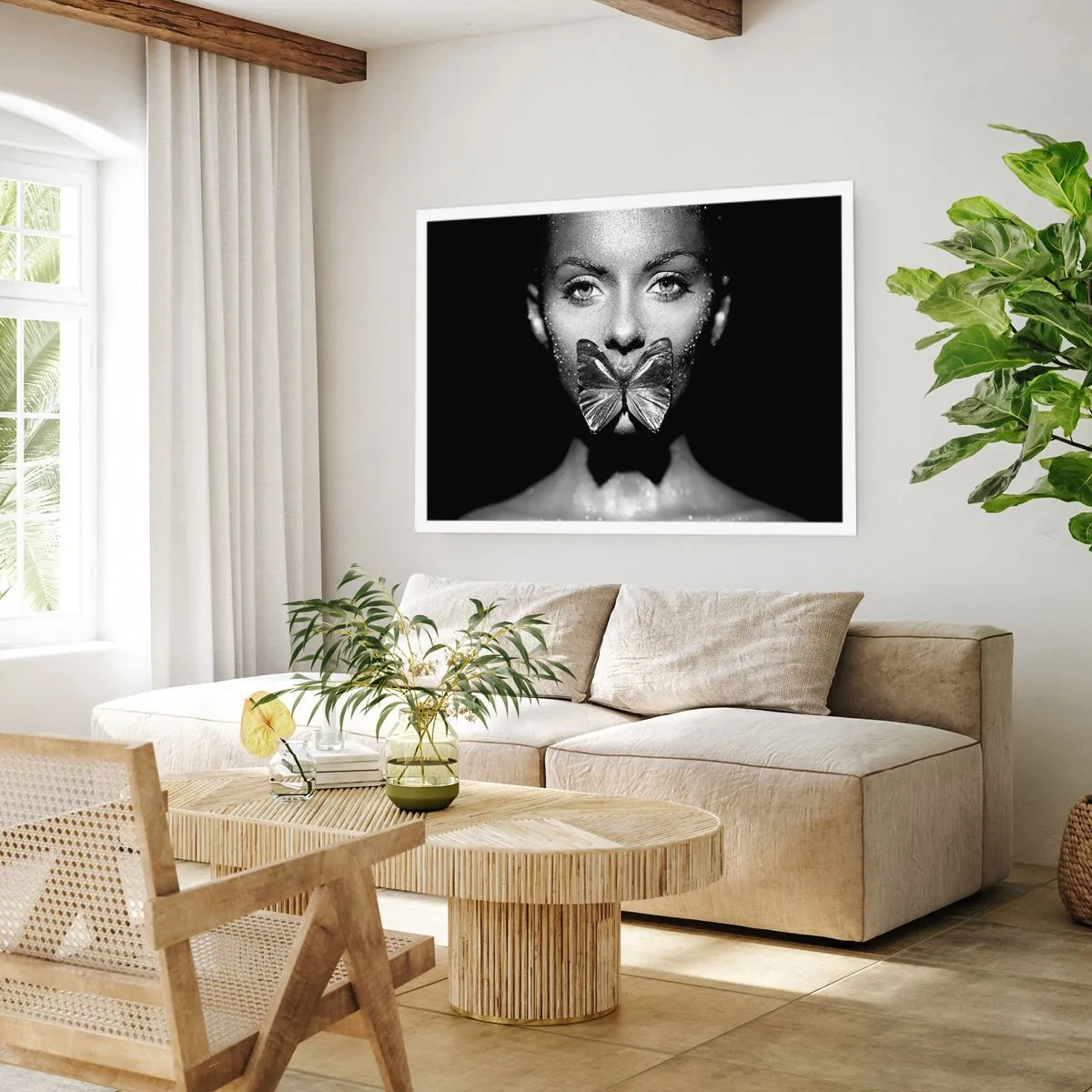 Poster - Il bacio delle farfalle - 70x50 cm