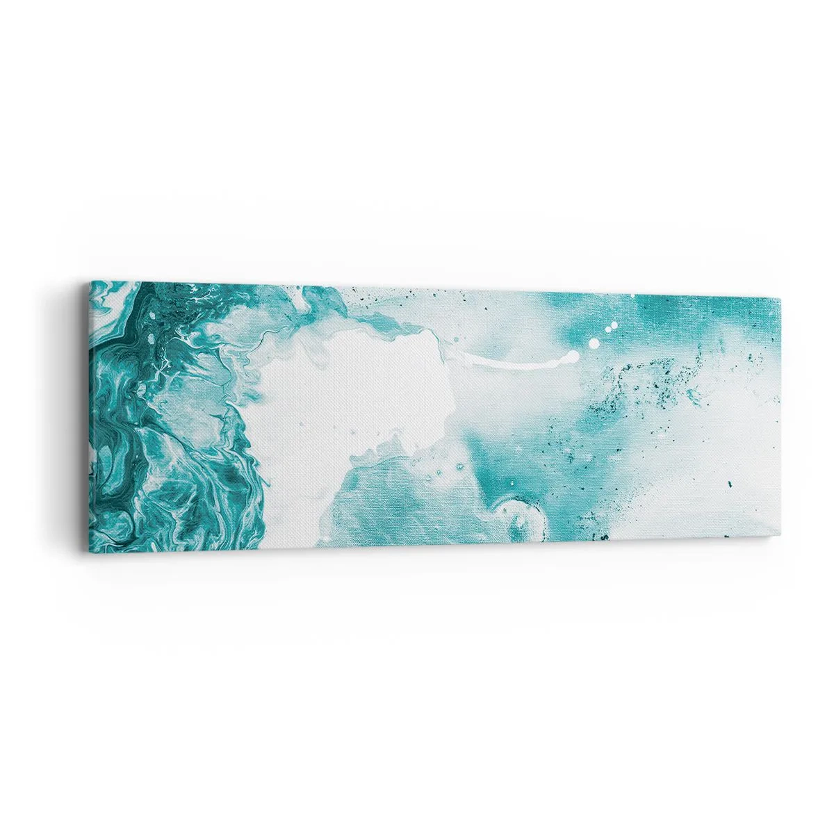 Quadro su tela - Stampe su Tela - Palude blu - 90x30 cm