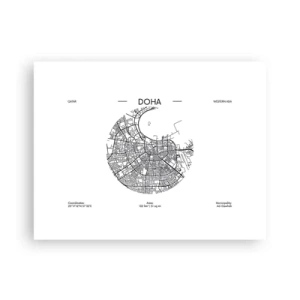 Poster - Anatomia di Doha - 40x30 cm