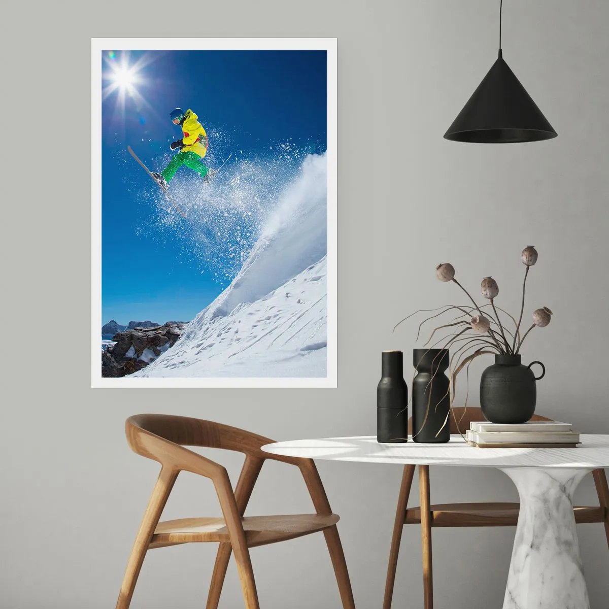 Poster - Ballando con i monti - 30x40 cm