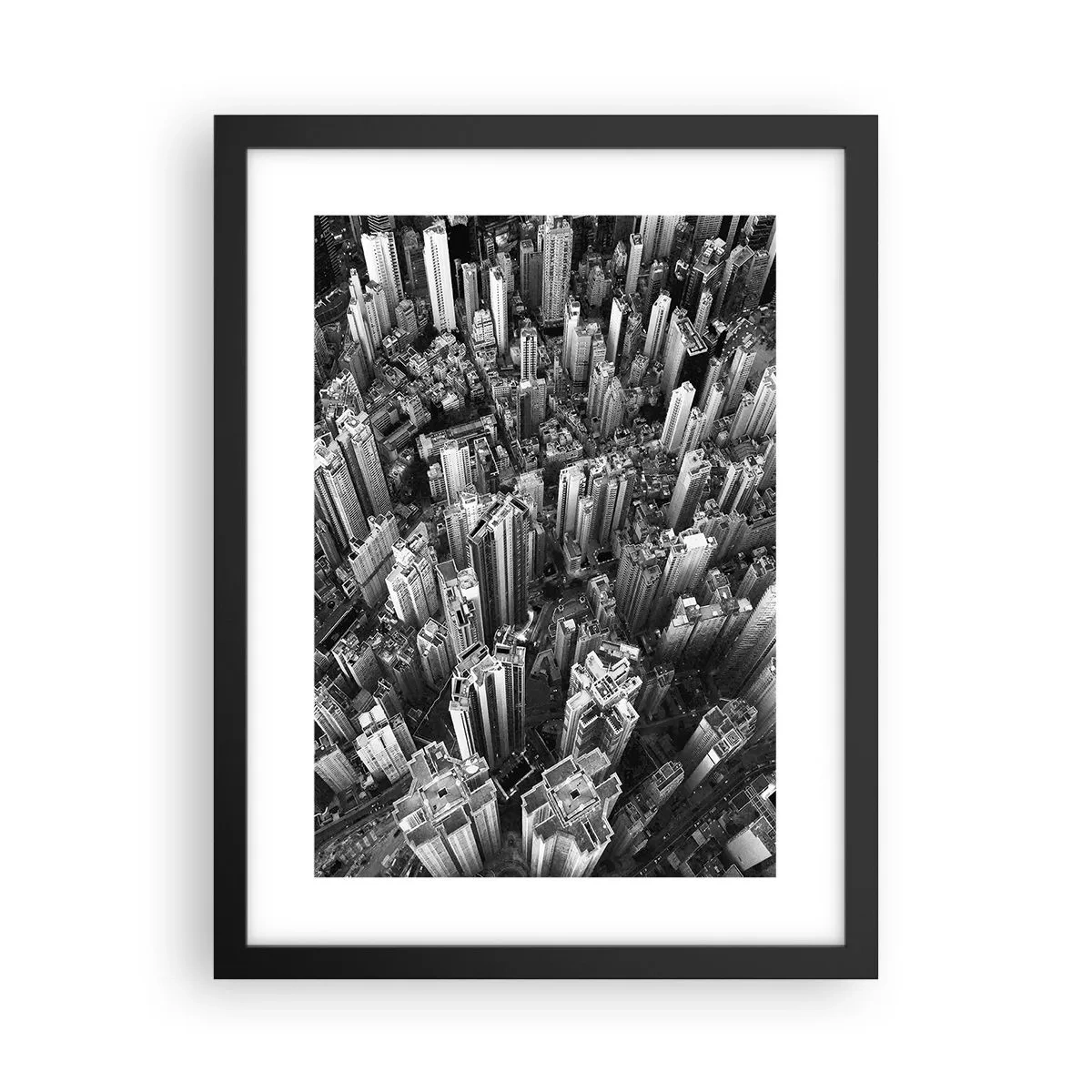 Poster in cornice nera - Ancora più in alto - 30x40 cm