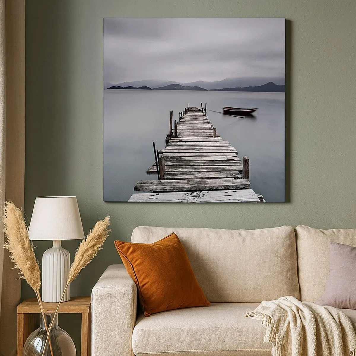 Quadro su tela - Stampe su Tela - Domani puoi partire - 30x30 cm