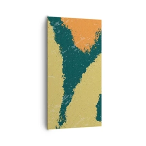 Quadro su tela - Stampe su Tela - Astrazione: movimento lento - 65x120 cm