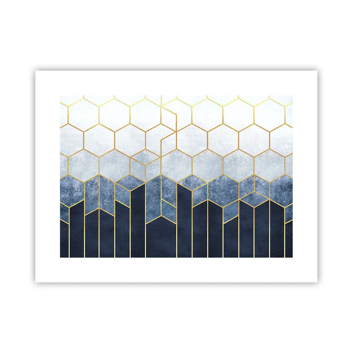 Poster - Composizione a ritmo sincopato - 40x30 cm