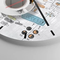 Quadrante con trattini