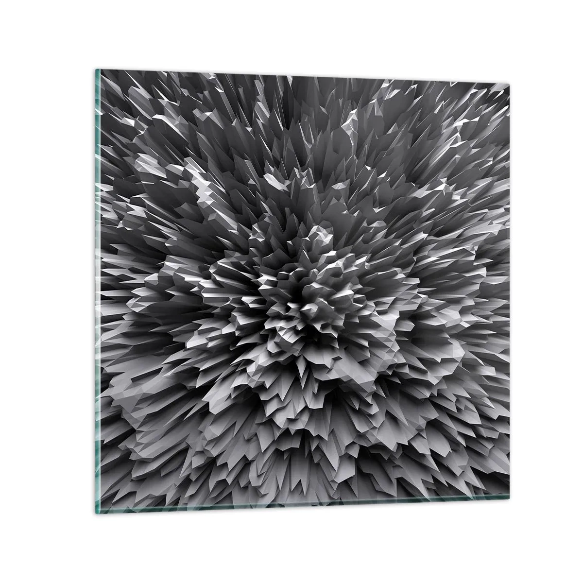 Quadro su vetro - Spigolosità massima - 40x40 cm