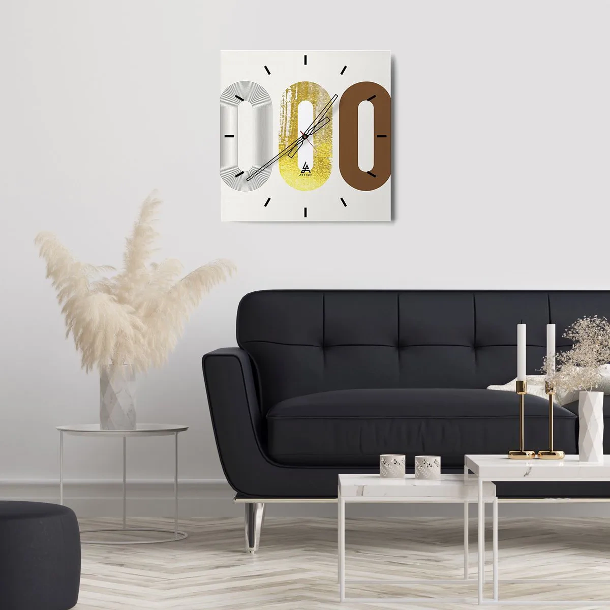 Orologio da parete - Orologio in Vetro - Ohh! - 40x40 cm