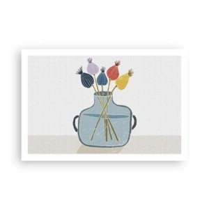 Poster - Il silenzio dei papaveri - 91x61 cm