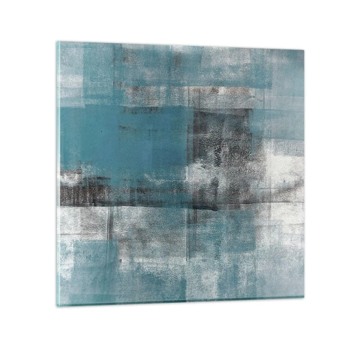 Quadro su vetro - Acqua e aria - 50x50 cm