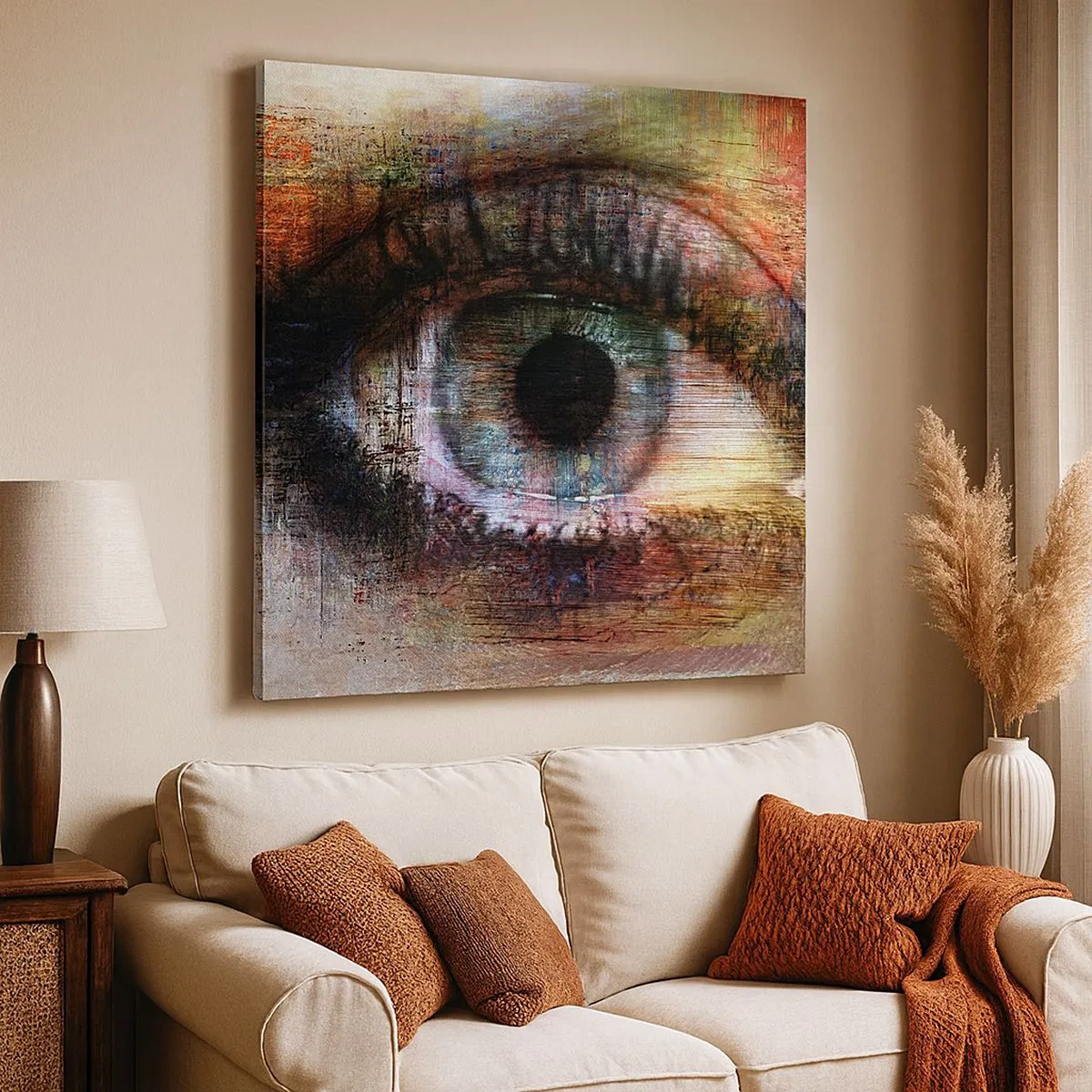 Quadro su tela - Stampe su Tela - Si può vedere l'anima - 30x30 cm