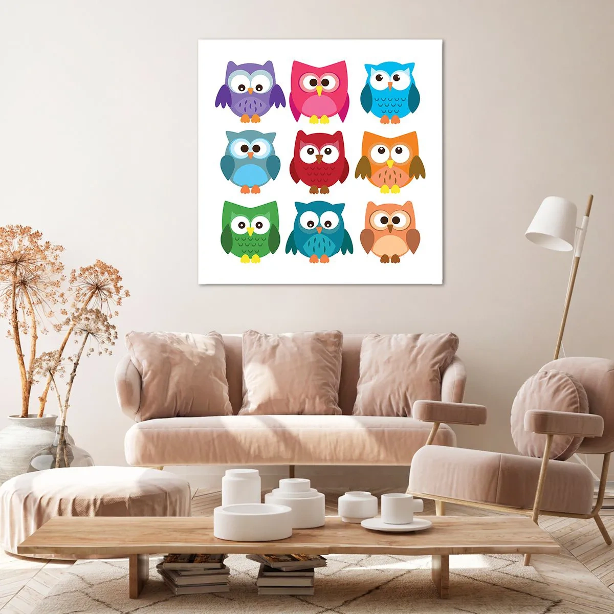 Quadro su tela - Stampe su Tela - Essere diversi può essere divertente - 60x60 cm