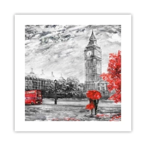 Poster - Un giorno eccitante - 40x40 cm