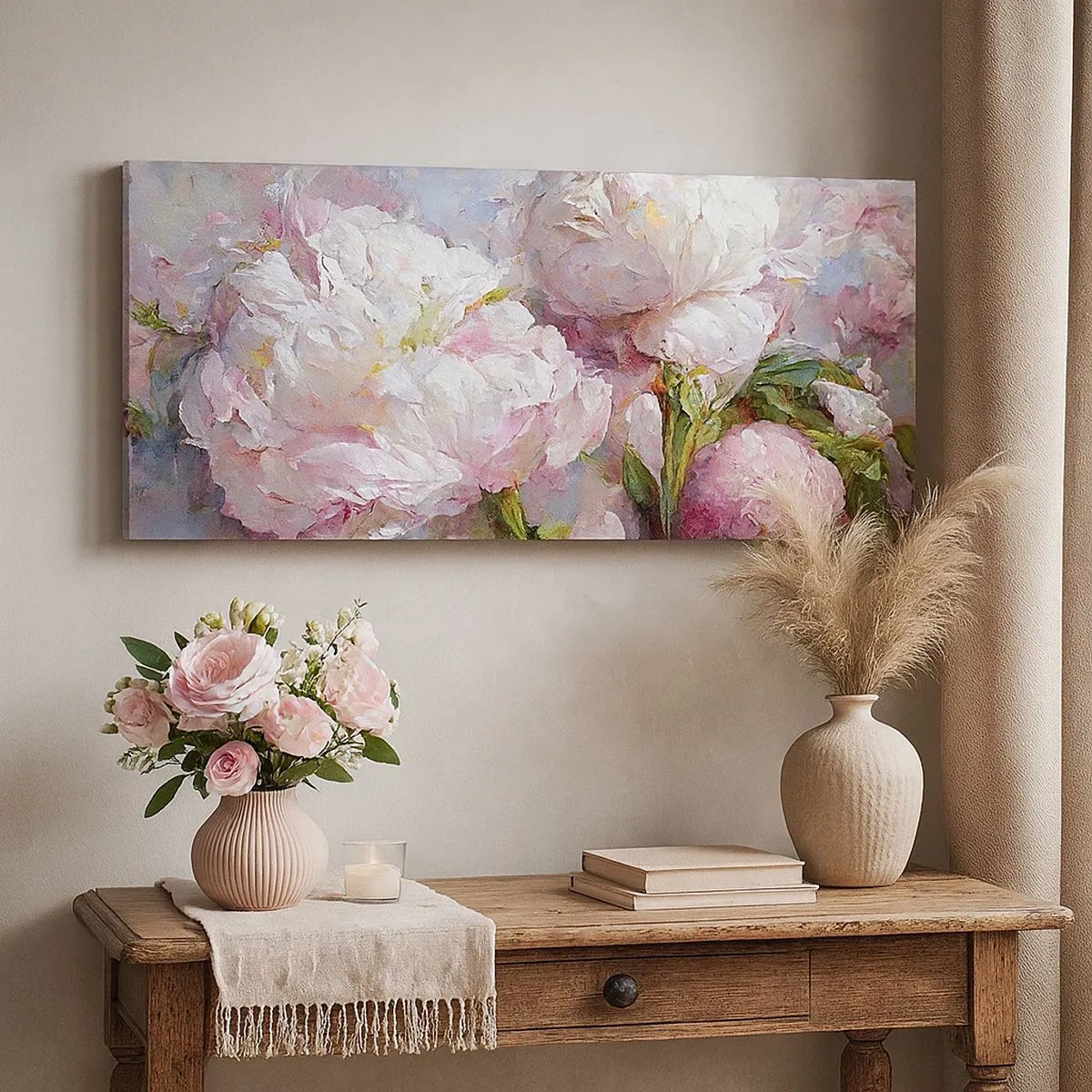 Quadro su tela - Stampe su Tela - Un bouquet pieno di vita - 100x40 cm