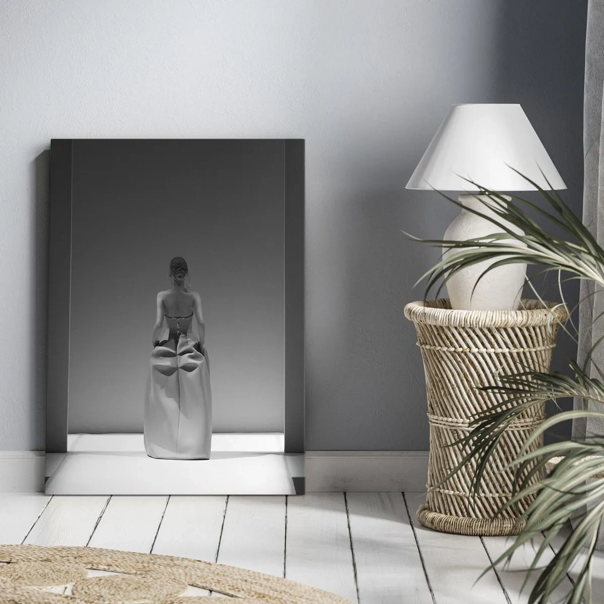 Quadro su tela - Stampe su Tela - Semplicità raffinata - 55x100 cm