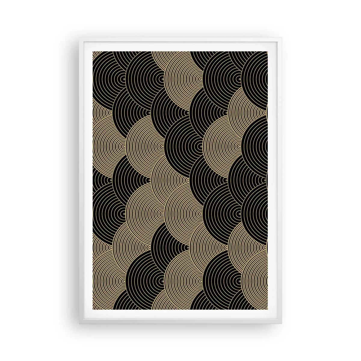 Poster in cornice bianca - Unità nella molteplicità - 70x100 cm