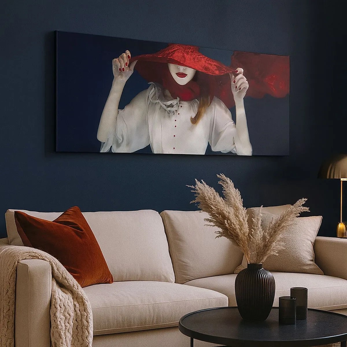 Quadro su tela - Stampe su Tela - Donnagatto - 100x40 cm