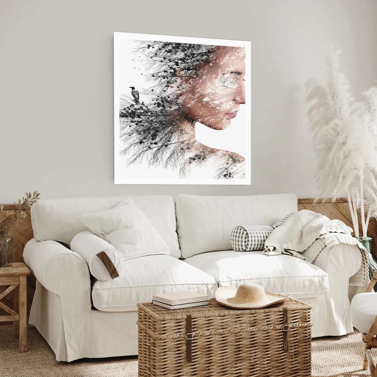 Poster - Lo spirito della foresta - 60x60 cm